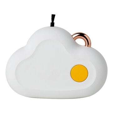 Bakeey Portable Personal Hanging Neck Air Purifier Wearable Negative Ion Generator... (COLOR: WHITE)