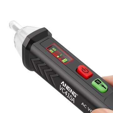 ANENG VD410A AC 12~1000V Dynamic Digital Display Non-contact Induction Electric Pen Voltage Test Pen