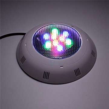 9W RGB Remote Control LED Swimming Pool Light Underwater Waterproof Night Light Atmostphere Light