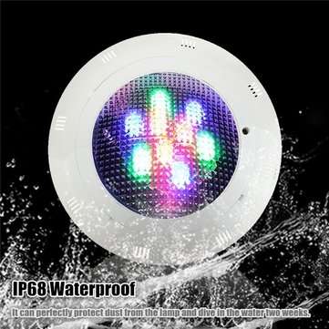 9W RGB Remote Control LED Swimming Pool Light Underwater Waterproof Night Light Atmostphere Light