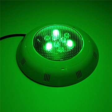9W RGB Remote Control LED Swimming Pool Light Underwater Waterproof Night Light Atmostphere Light