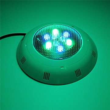 9W RGB Remote Control LED Swimming Pool Light Underwater Waterproof Night Light Atmostphere Light
