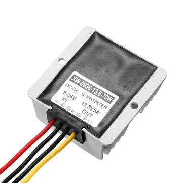 9-36V to 13.8V 5A Boost Buck Regulator 12V 24V to 13.8V 70W Automatic Step up and Step Down Power Su