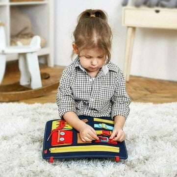 Baby Toy Felt Board Children Preschool Education Basic Skills Learning Toy Learn To Wear Clothes Buc