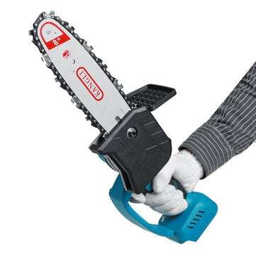 8 Inch Electric Chain Saw Cordless Woodworking Chainsaw Power Tool Fit For Makita 18V/21V Battery