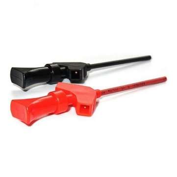 DANIU P5003 10Pcs Mini Grabber SMD IC Test Hook Clip Jumper Probe Logic Analyzer Testing Accessories