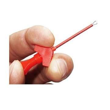 DANIU P5003 10Pcs Mini Grabber SMD IC Test Hook Clip Jumper Probe Logic Analyzer Testing Accessories