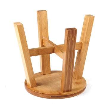 Circular Solid Wooden Stool Small Bench Sofa Tea Table Chair Shoe Bench Stool for Children`S Adult S