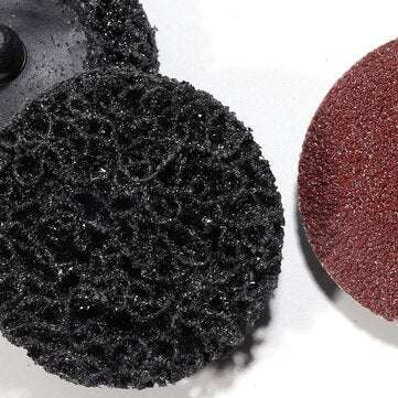 60pcs 2 Inch 50mm Sanding Discs Roll Lock Surface Sanding Discs Pad Polishing Sandpaper Quick Change