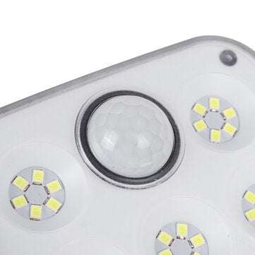 78 LED Wall Lamp Solar Light Motion Sensor IP65 3-Heads Rotatable Street Lamp