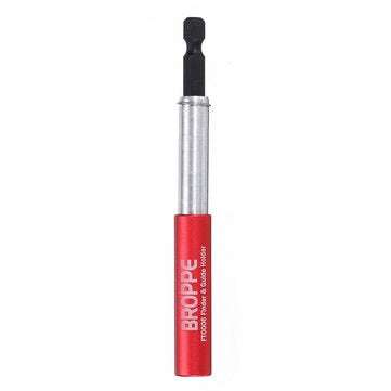 BROPPE CR-V 80mm Adjustable Screwdriver Bit Extension Rod 1/4 Inch Hex Shank Quick Connect