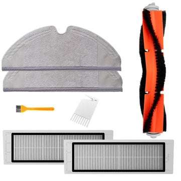 7PCS Main Brush HEPA Filters Comb Mop Cloth Cleaning Tool for Roborock Robot Vacuum Cleaner Accessor