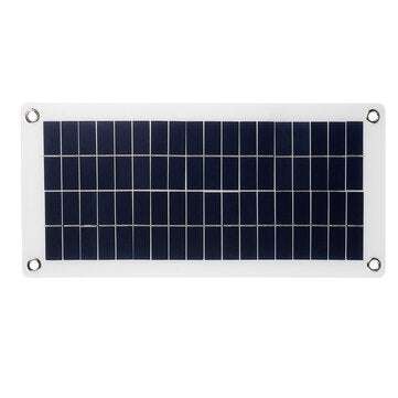60W 18V High Efficiency Waterproof Solar Panel Charger+Dual USB Vehicle Charger