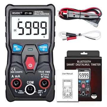 BSIDE ZT-5B Wireless Digital Multimeter Fully Auto-Ranging True RMS 6000 Counts Voltmeter Voltage Am
