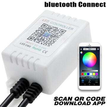 90x120cm 15W APP bluetooth 126LED RGB Under Car Tube Underglow body Strip Light Kit Wireless Control