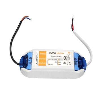 AC90-240V To DC12V 5A 60W Power Supply Adapter Constant Current LED Driver for LED Strip Light