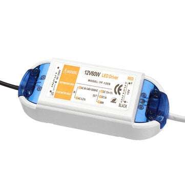 AC90-240V To DC12V 5A 60W Power Supply Adapter Constant Current LED Driver for LED Strip Light