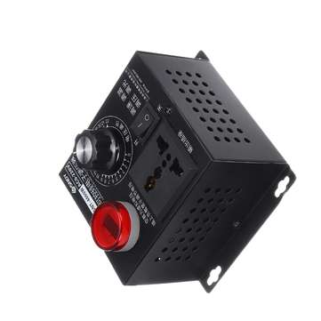 AC 220V 4000W Variable Voltage Regulator Speed Motor Fan Control Controller