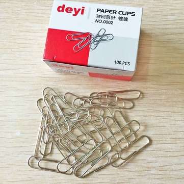 80Pcs Of 29mm Paper Clips Binder Clips Notes Classified Clips Mask Anti-strangle Artifact Stationery