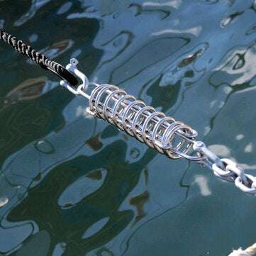 95mm Boat Docking Mooring Spring Damper Snubber Marine Anchor Stainless Steel