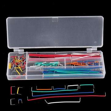 700pcs U Shape Shield Solderless Breadboard Jumper Cable Wires Kit For