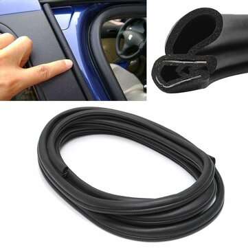 6M Rubber Seal Ring Strip Protector B Type for Door Window Trunk Edge