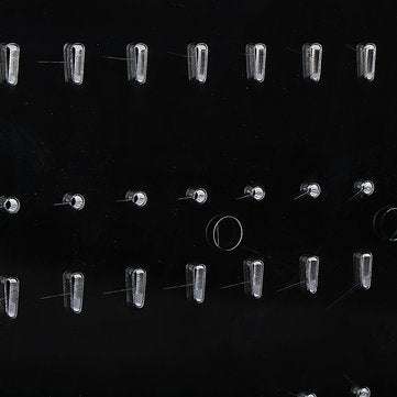 Acrylic Earring Ear Studs Storage Box Jewelry Display Stand Necklace Holder Rack Organizer