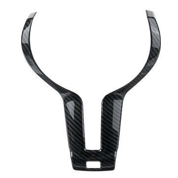 Carbon Fiber Steering Wheel Trim For BMW F20 F22 F21 F30 F32 F33 F36 F06 F12 F13 X5 F15 X6 F16 M-Spo