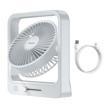 Baseus Shaking Fan Lightweight Protable Fan Dasktop Mini Summer Fan