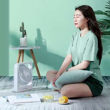 Baseus Shaking Fan Lightweight Protable Fan Dasktop Mini Summer Fan