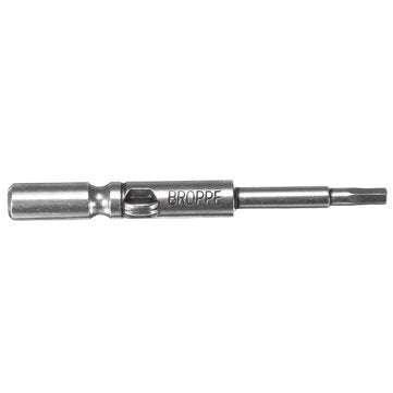 BROPPE 6Pcs 802 Hexagon Screwdriver Bits Set H1.5-H5 6mm Round Shank Electric Screwdriver Bits