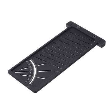 Aluminum Alloy 3D Precision Woodworking Scribe Mark Line Gauge T-type Cross-out Ruler Hole Position