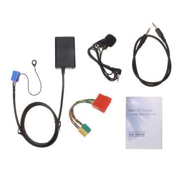 bluetooth Audio Adapter Hands-free Microphone For Audi A2 A3 8L 8P A4 B5 B6 B7 A6 4B A8 4D