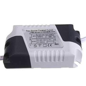 9W LED Dimmable Driver Transformer Power Supply For Bulbs AC85-265V