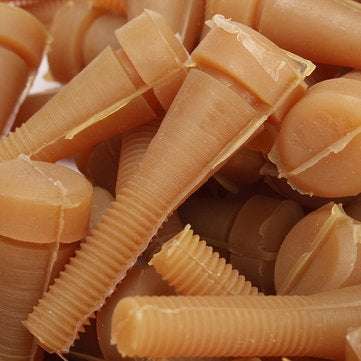 96Pcs Chicken Plucker Fingers Rubber Poultry Duck Turkey Goose Feather Plucking Glue Stick