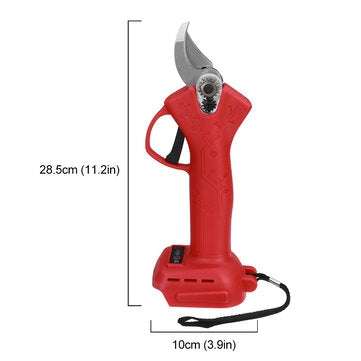 900W Rechargeable Electric Pruner Pruning Shear Efficient For Makita 18V Battery