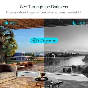 Bakeey 2MP Tuya E27 Bulb Lamp IP Camera 1080P WiFi Wireless Auto Tracking Baby Monitor Night Vision