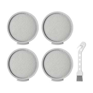 5pcs Replacements for Roborock H6 Vacuum Cleaner Parts Accessories HEPA Filters*4 Cleaning Tool*1 [N