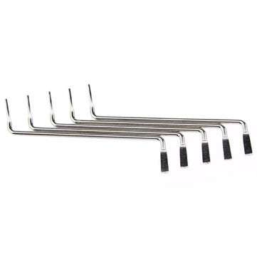 DANIU Locksmith Tools Transparent Practice Lock and 5pcs Wrench Tension Tools Set