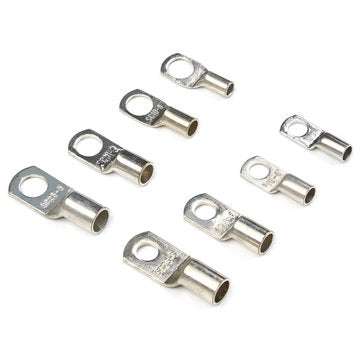 60Pcs SC Series Terminals Cable Terminals Copper Lug Ring Seal Wire Connectors Assorted Kit