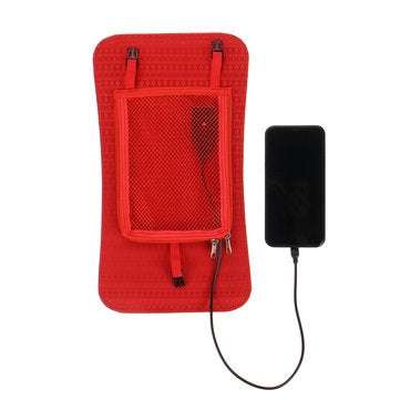 7W 5V Sunpower Solar Panel Charger Bank Backpack with USB Port for Camping Hiking
