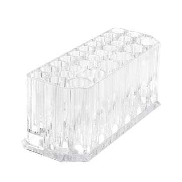 Acrylic 26-hole eyebrow pencil pencil ballpoint pen eyeliner display stand multifunctional display s