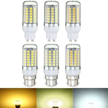 B22 GU10 6W 69 SMD 5050 LED Pure White Warm White Natural Whi... (COLOR.: NATURALWHITE | BASE: GU10)