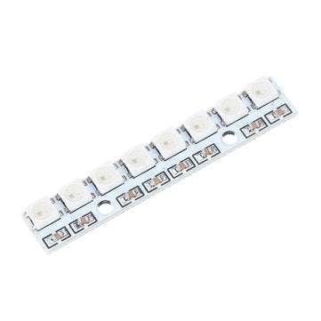 8 Channel WS2812 5050 RGB LED Lights Built-in 8 Bits Full Color Driver Development Board
