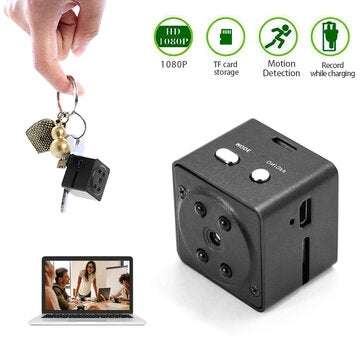 A7 Mini Sports Aerial HD Camera  1080P Video Wireless DVR Recording IR Night Vision
