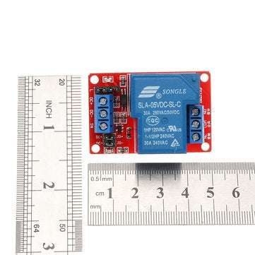 5pcs BESTEP 1 Channel 5V Relay Module 30A With Optocoupler Isolation Support High And Low Level Trig