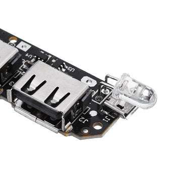5V 2.1A 3 USB Mobile Power Circuit Board  Boost Module For DIY Power Bank Lithium Battery