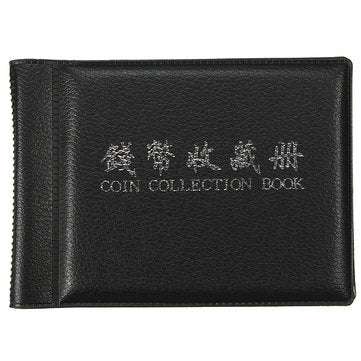 60 Coin Holders Collecting  Album Storage Penny Coins Pockets Album Book