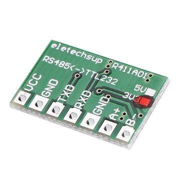 5pcs R411B01 3.3V Auto RS485 to TTL RS232 Transceiver Converter SP3485 Module for Raspberry pi Bread