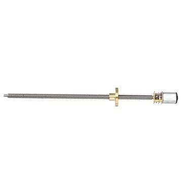 DC 12V 60/100/200/300/400RPM N20 Deceleration Gear Motor with T5x1... (ROTATE SPEED: BLITZ-HELLBLAU)